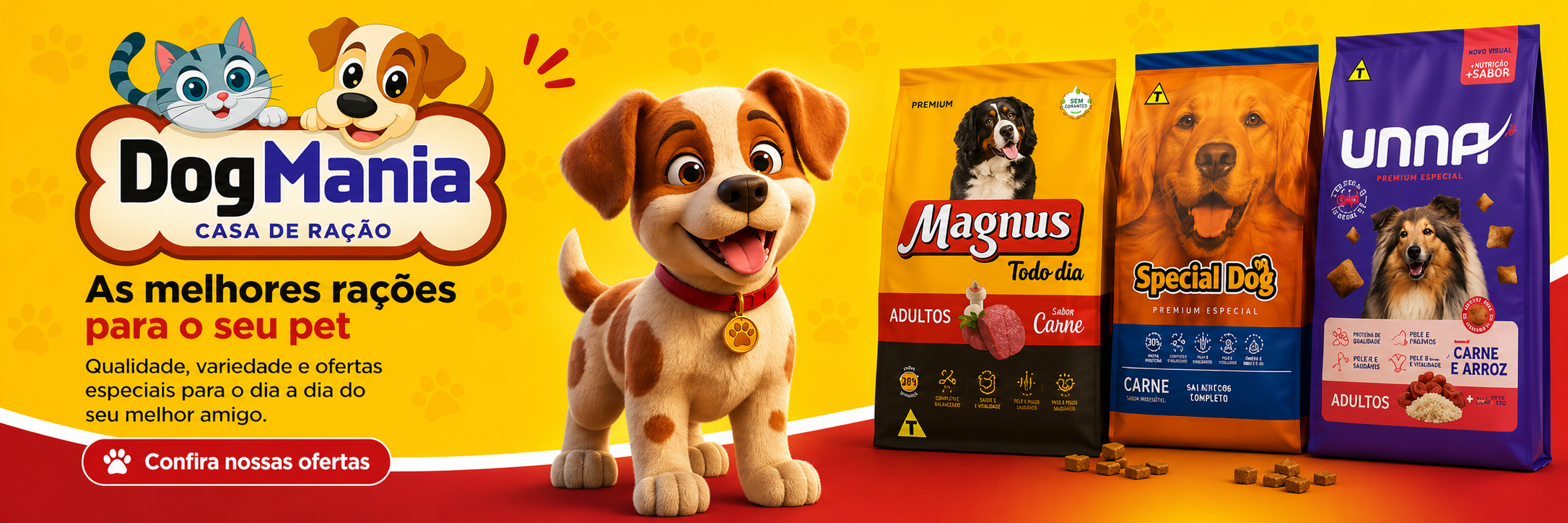 Promoções Dog Mania Casa de Ração